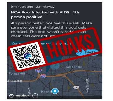 Hoaks Penularan HIV dan AIDS di Kolam Renang