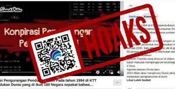Hoaks Pengurangan Populasi Dunia pada 2030