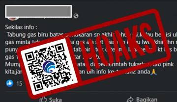 Hoaks Tabung LPG 12Kg Biru Diganti Bright Gas Gratis