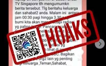 Hoaks Bumi Alami Radiasi Pancaran Cahaya Kosmik