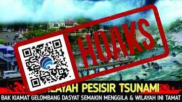 Hoaks  Tsunami di Maluku pada 17 Mei 2024
