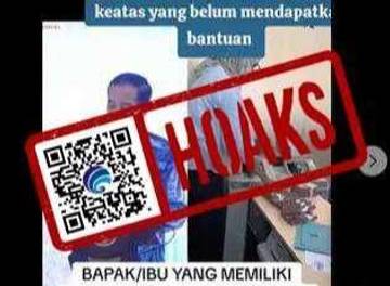 Hoaks Presiden Bagikan Bantuan Masyarakat Usia 45-60 Tahun
