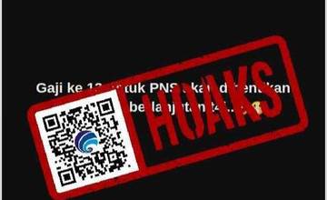 Hoaks Gaji Ke 13 PNS akan Dihentikan