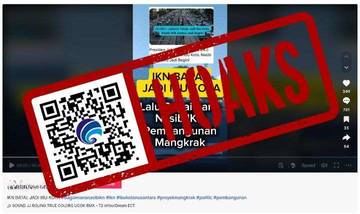 Hoaks  IKN Batal Jadi Ibu Kota Negara