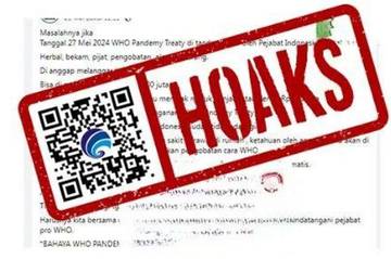 Hoaks Peringatan Bahaya Terkait Pandemi Global dari WHO 