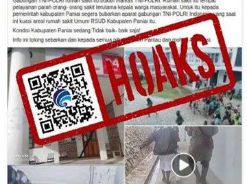 Hoaks TNI-Polri Usir Pasien dan Menutup RSUD Madi