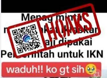 Hoaks Dana Haji untuk Pembangunan IKN