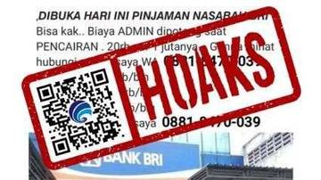 Hoaks Pinjaman BRI Lewat Kontak WhatsApp