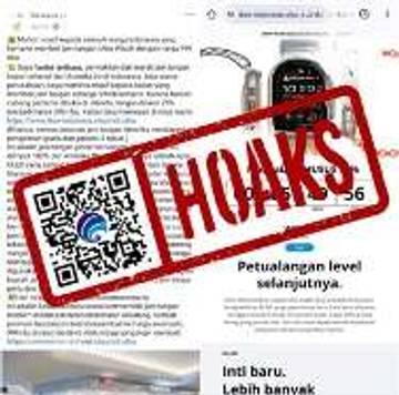 Hoaks Penjualan Apple Watch di Facebook