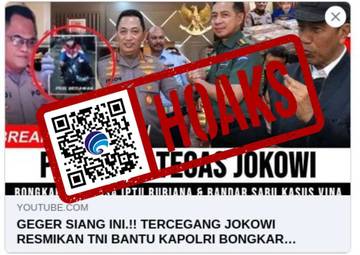 Hoaks Jokowi Dorong TNI Bantu Bongkar Kasus Vina 