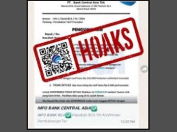 Hoaks Perubahan Biaya Transfer Bank BCA