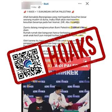 Hoaks Video Anies-Ustaz Abdul Somad Jualan Kaos 