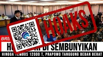 Hoaks Utang Indonesia Sudah Tembus Rp12000 Triliun