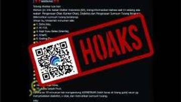 Hoaks Peringatan IDI Terkait Adanya Wabah Pengerasan Otak 