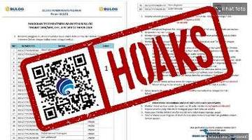 Hoaks, Surat Panggilan Tes Interview Perum Bulog Sulteng