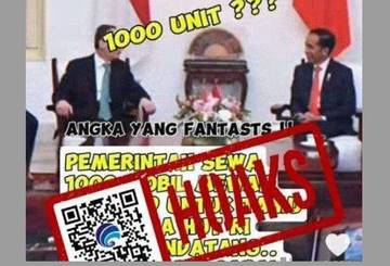 Hoaks Pemerintah Sewa 1.000 Mobil Kemerdekaan di IKN