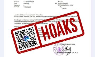 Hoaks Bupati Nagan Raya Bantah Surat Panggilan Perusahaan