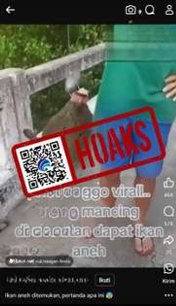 Hoaks Ikan Aneh Ditemukan di Kota Probolinggo