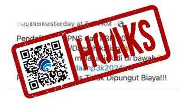 Hoaks Tautan Palsu Pendaftaran CPNS dan PPPK