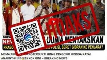 Hoaks Polisi Resmi Jadikan Kaesang DPO