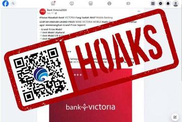 Waspadai Penipuan Undian Berhadiah Bank Victoria 2024