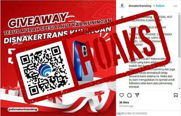 Waspadai Penipuan Giveaway dari Disnakertrans Kabupaten Kuningan