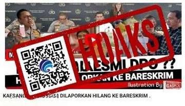 Hoaks Polisi Resmi jadikan Kaesang DPO