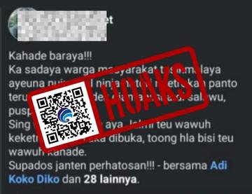 Hoaks Teror Ninja Ketuk Pintu di Tasikmalaya