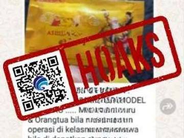 Hoaks Peredaran Minuman Keras dalam Bentuk Saset