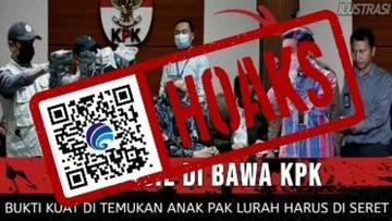 Hoaks Video Gibran Rakabuming Dibawa KPK
