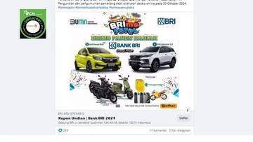 Hoaks Brimo Festival Panen Hadiah 2024