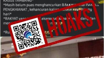 Hoaks DPR Sahkan RUU Wantimpres