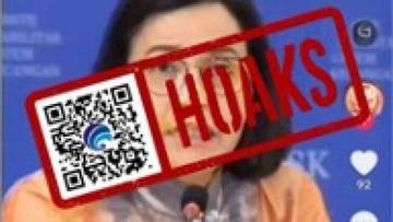 Sri Mulyani Bagikan Uang Lewat TikTok Dipastikan Hoaks