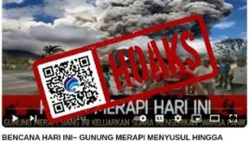 Hoaks Gunung Merapi Keluarkan Letusan Dahsyat