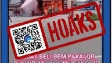 Hoaks SPBU Pertamina Terbakar Akibat Penggunaan QR Code