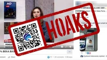 Hoaks TVOne Tayangkan Promosi Obat Mata