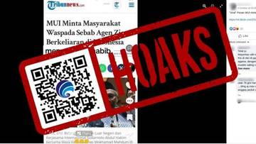 Hoaks MUI Minta Masyarakat Waspadai Agen Zionis 