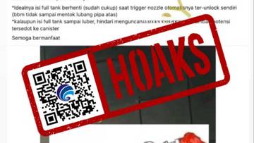 Hoaks Isi Penuh BBM Membuat Mobil Rusak