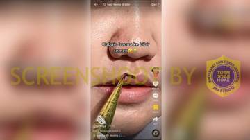 Hoaks Henna Kuku untuk Bibir