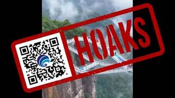 Hoaks Video Wisata Jembatan Kaca di Gunung Bromo 