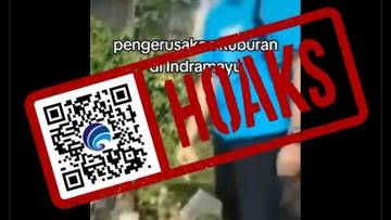 Hoaks Perusakan Makam di Kabupaten Indramayu oleh Warga Tiongkok