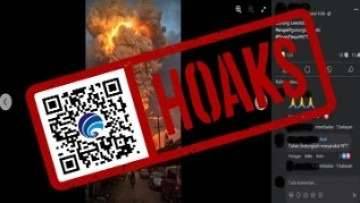 Hoaks Foto Memperlihatkan Erupsi Gunung Lewotobi