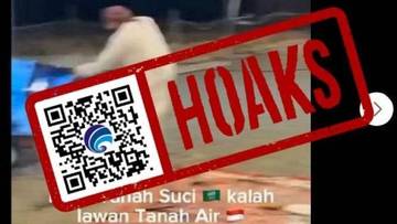 Hoaks Pendukung Timnas Arab Saudi Mengamuk usai Kalah 