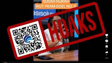Hoaks Ridwan Kamil Dukung Pasangan Pram-Doel 