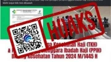 Hoaks Tautan Rekrutmen Tenaga Kesehatan Haji Tahun 2025