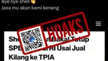 Hoaks SPBU Shell akan Tutup di Seluruh Indonesia