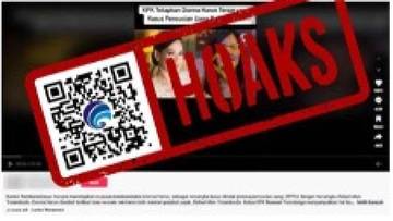 Hoaks KPK Tetapkan Donna Harun Jadi Tersangka 