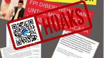 Hoaks FPI Ambil Alih Tugas Polisi dan Satpol PP 