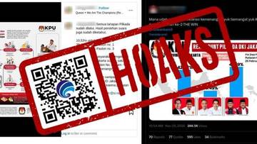 Hoaks KPU Rilis Hasil Pilkada Jakarta Dua Putaran
