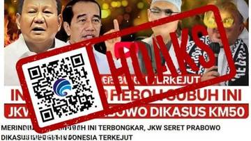 Hoaks Jokowi Seret Presiden Prabowo di Kasus Kilometer 50